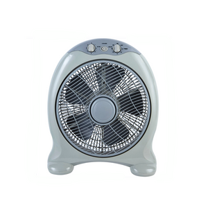 12-Zoll-Kunststoff-Ventilator, Lamellenventilator, Timer, Heimgeräte-Box-Ventilator 