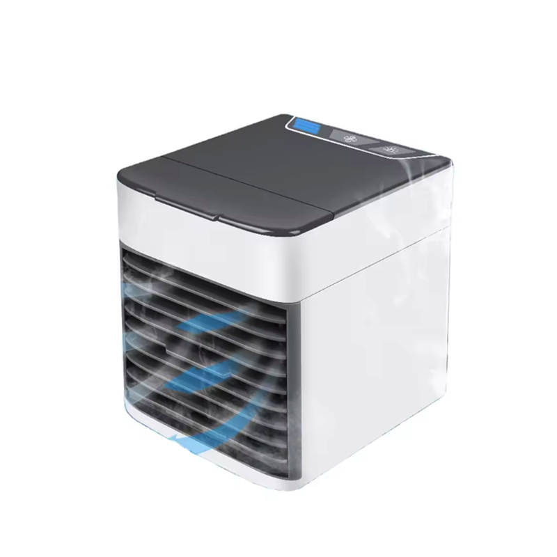 Persönlicher Raumkühler-Ventilator, Luftkühlungsventilator, wiederaufladbarer USB-Ventilator, Schreibtisch, Zuhause, Mini-Klimaanlage, tragbarer Luftkühler