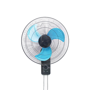 18-Zoll-elektrischer Wandventilator in schwarzer Farbe mit starkem Wind für den Sommer