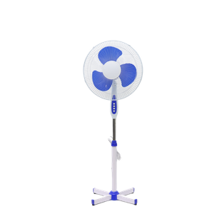 Eurpose beliebtes Modell 16 Zoll elektrischer Standventilator mit Kreuzsockel Standventilator Standventilator aus Kunststoff