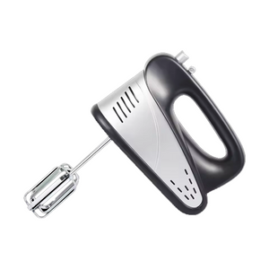 Elektrischer Handmixer Kuchen mit Edelstahlrührern, Lebensmittelmixer mit 5 Geschwindigkeiten